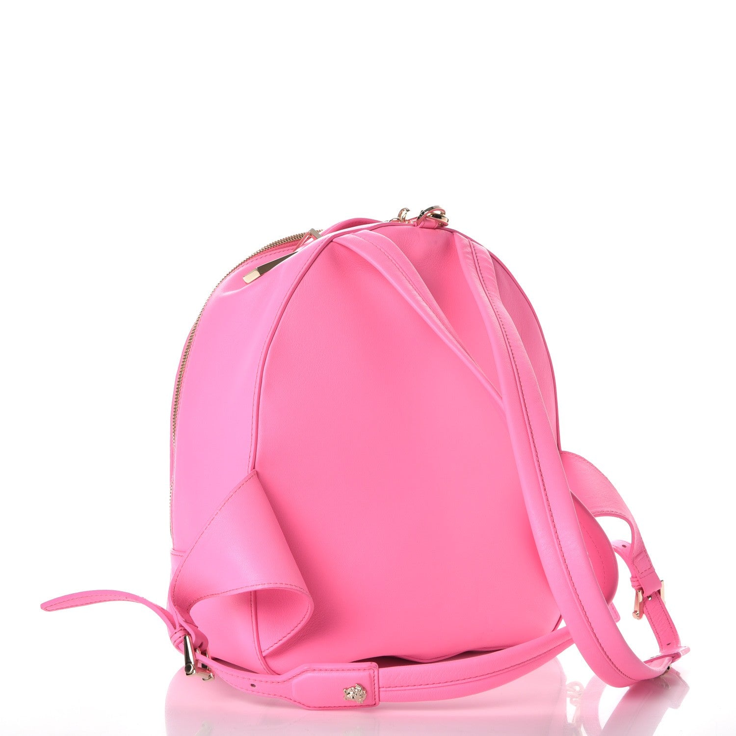 Versace Calfskin Palazzo Medusa Backpack Pink 3 of 8