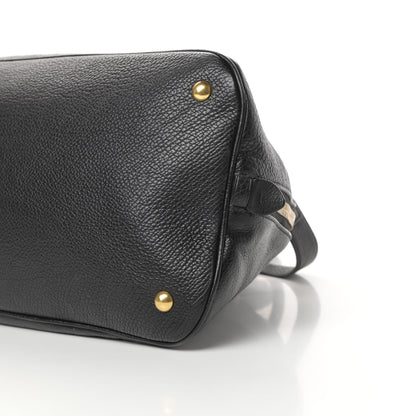 Miu Miu Goatskin Madras Bauletto Black 11 of 13