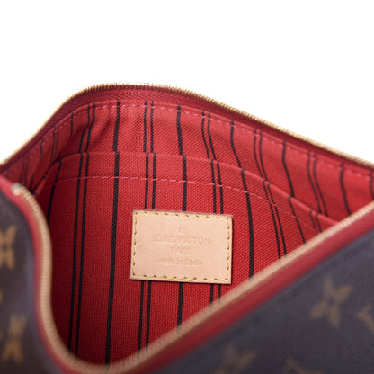 Louis Vuitton Monogram Neverfull MM GM Pochette Cherry 6 of 7