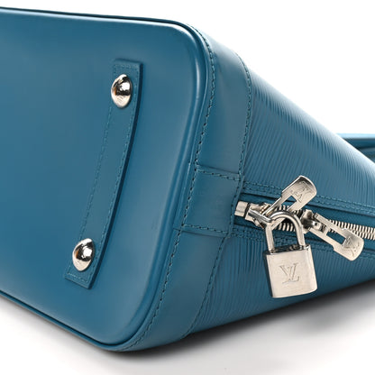 Louis Vuitton Epi Alma PM  Cyan 9 of 10