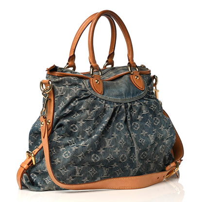 Louis Vuitton Denim Neo Cabby GM Blue 2 of 4