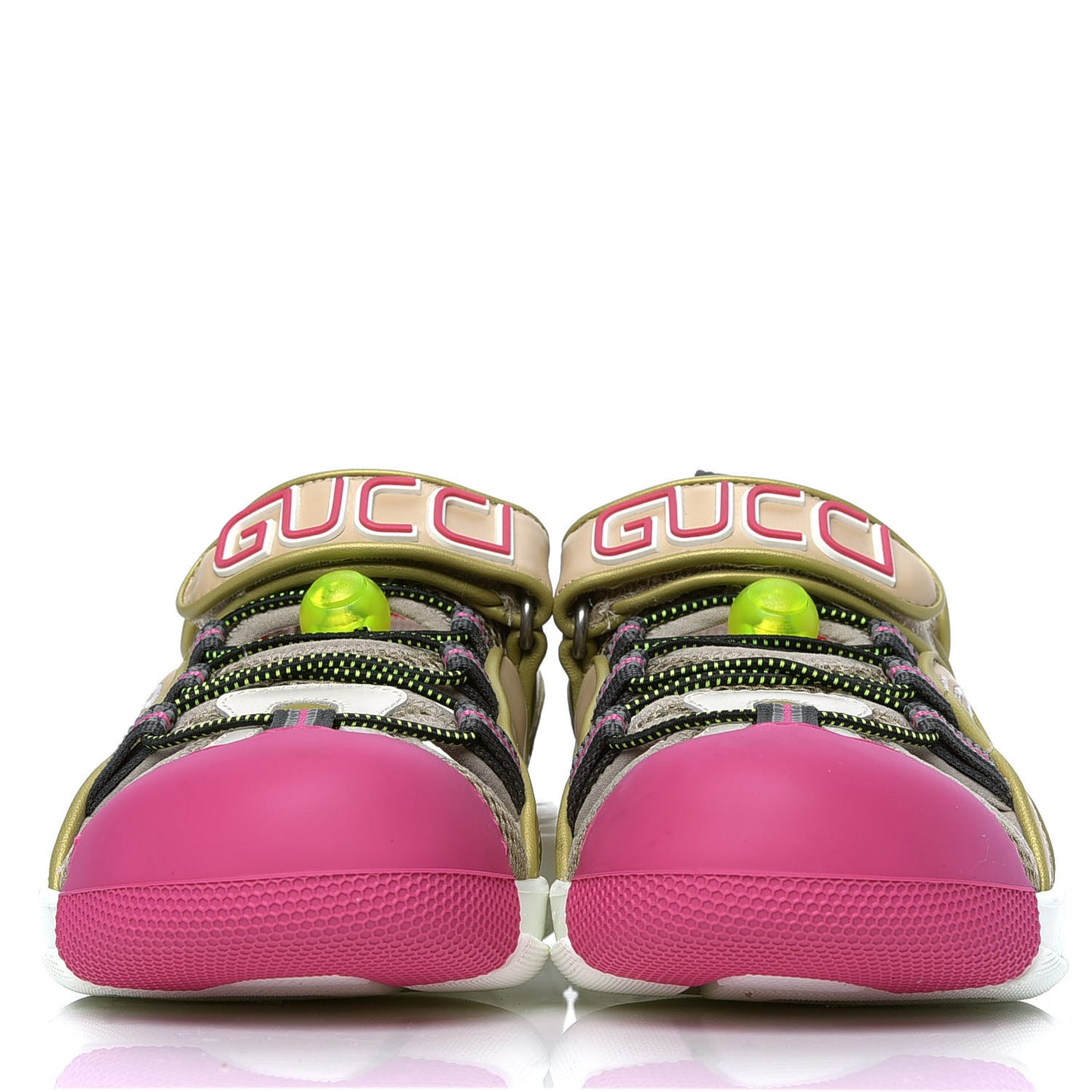 Mesh Fabric Tinsel Sport Sandals 39 Loess Sand Box Pink