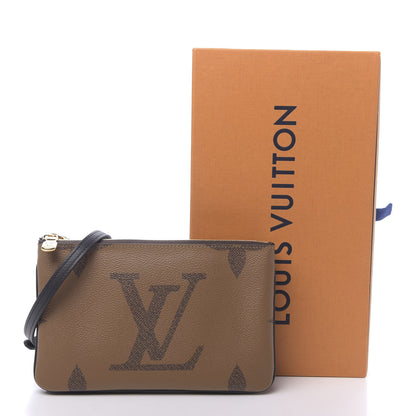 Louis Vuitton Reverse Monogram Giant Double Zip Pochette 11 of 11