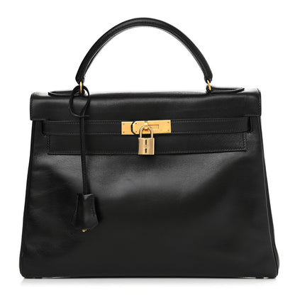 Hermes Box Kelly Retourne 32 Black 1 of 18