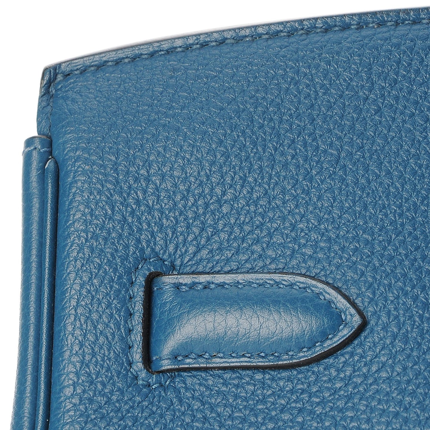 Togo Birkin 35 Bleu de Galice