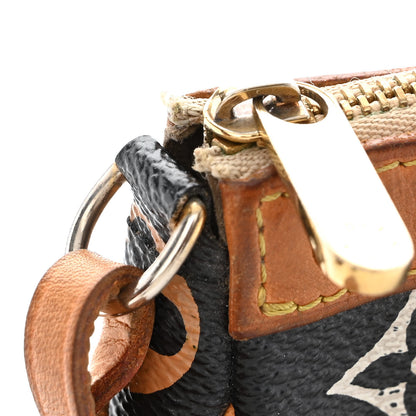 Louis Vuitton Monogram Multicolor Pochette Accessories Black 12 of 13