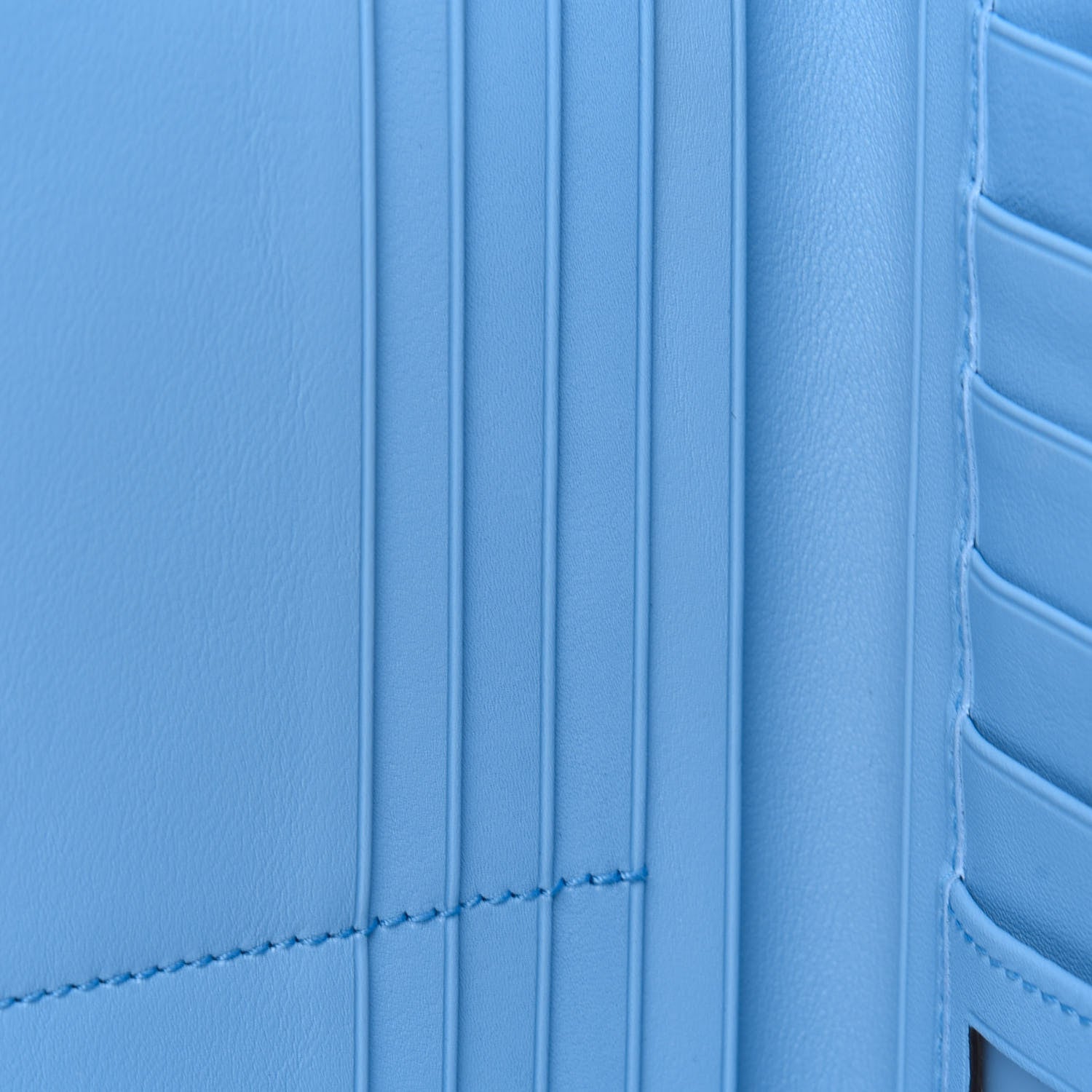 Gucci Soft Microguccissima Continental Zip Wallet Mineral Blue 10 of 14