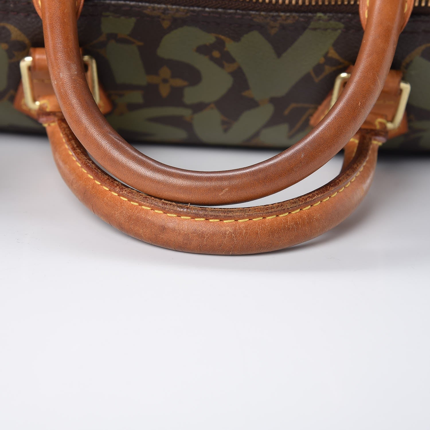 Louis Vuitton Monogram Graffiti Speedy 30 Kaki 26 of 26