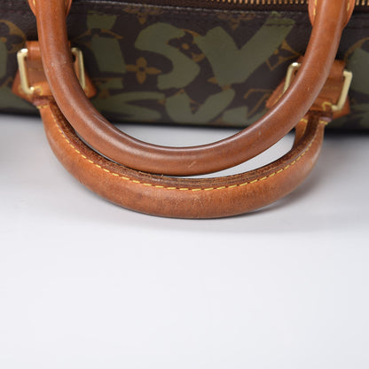 Louis Vuitton Monogram Graffiti Speedy 30 Kaki 26 of 26