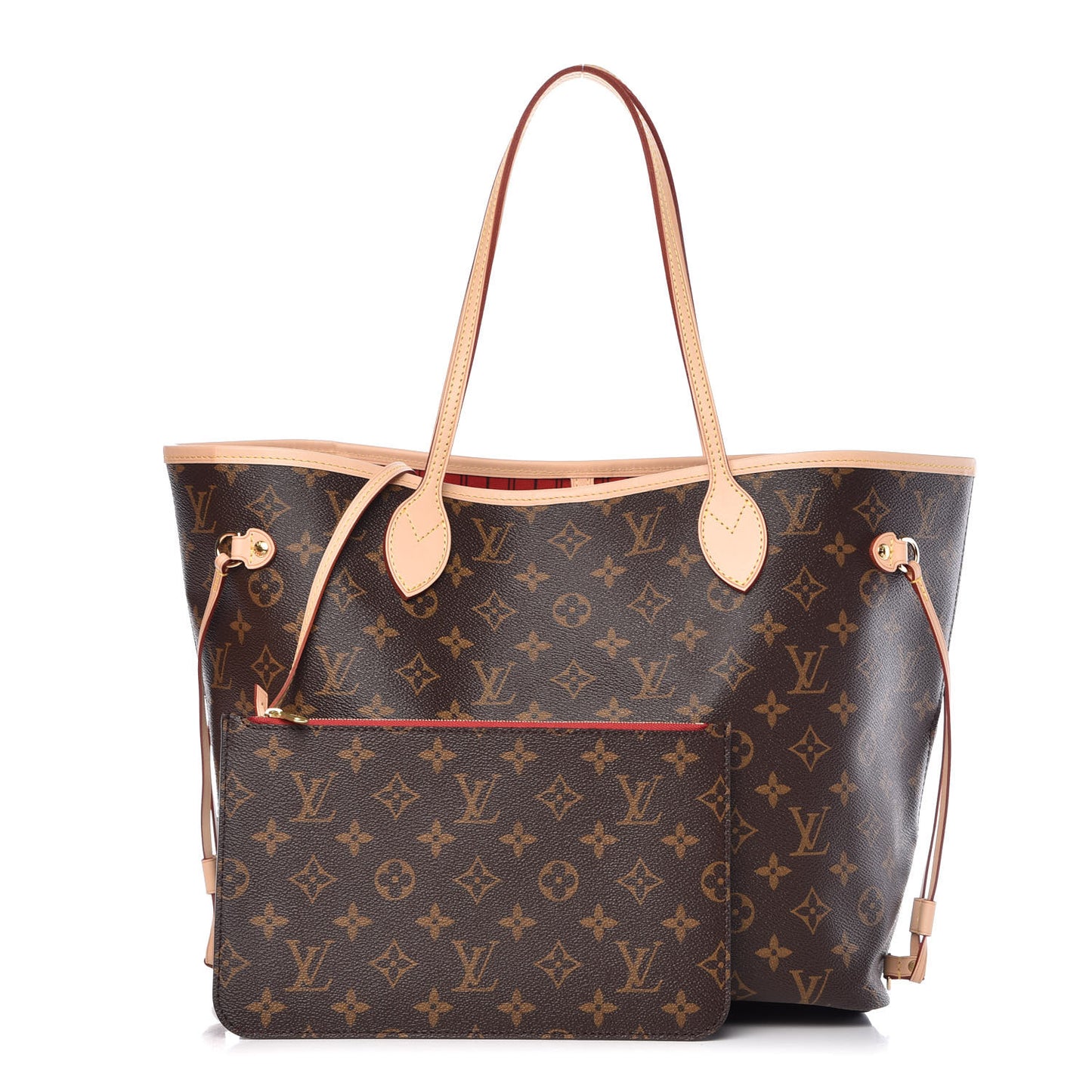 Monogram Neo Neverfull MM Cherry