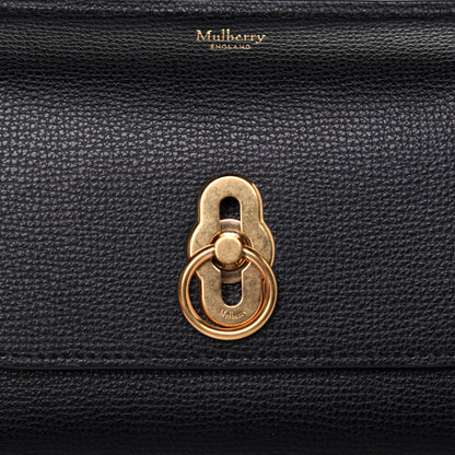 Mulberry Small Classic Grain Medium Amberley Wallet Black 14 of 14