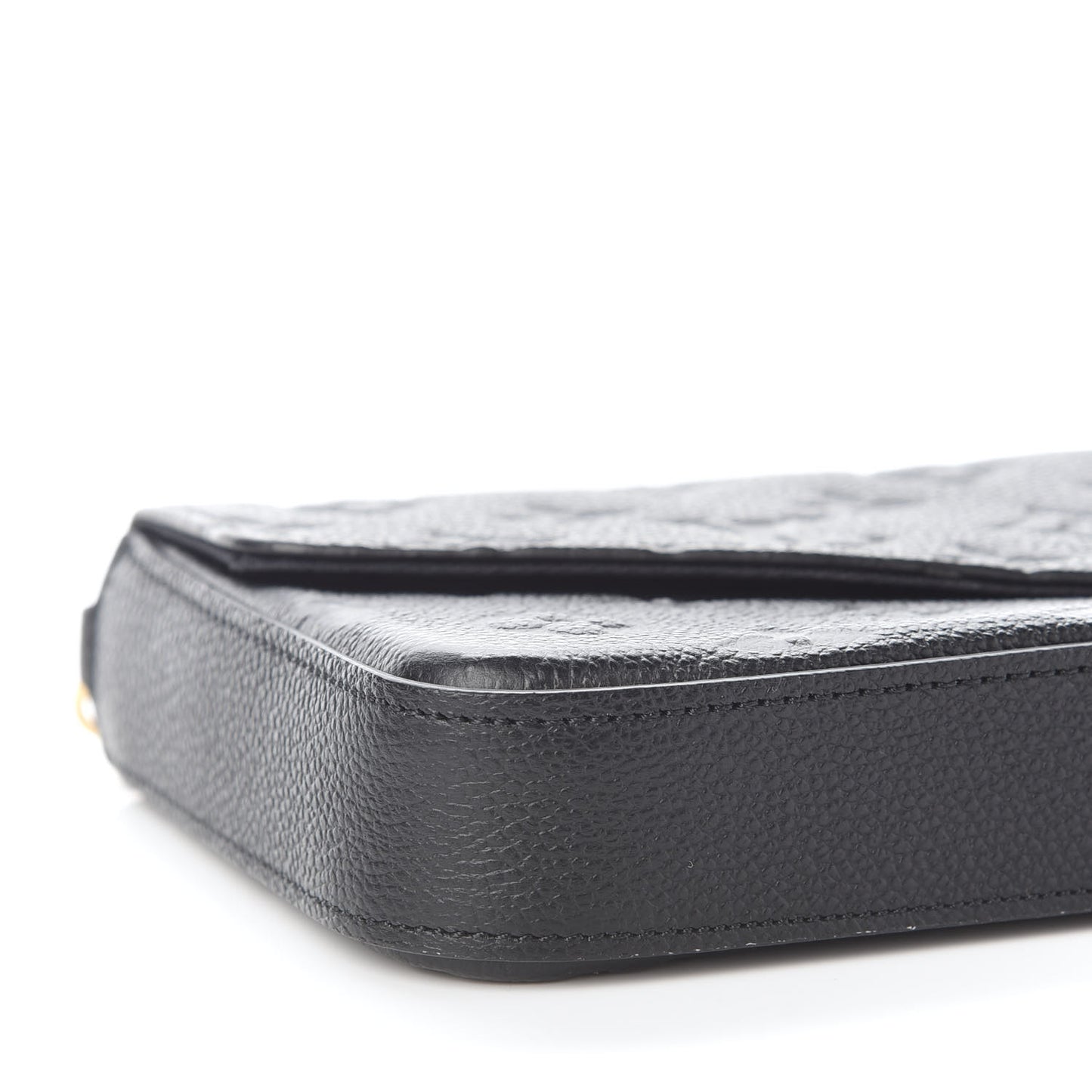 Empreinte Pochette Felicie Chain Wallet Black
