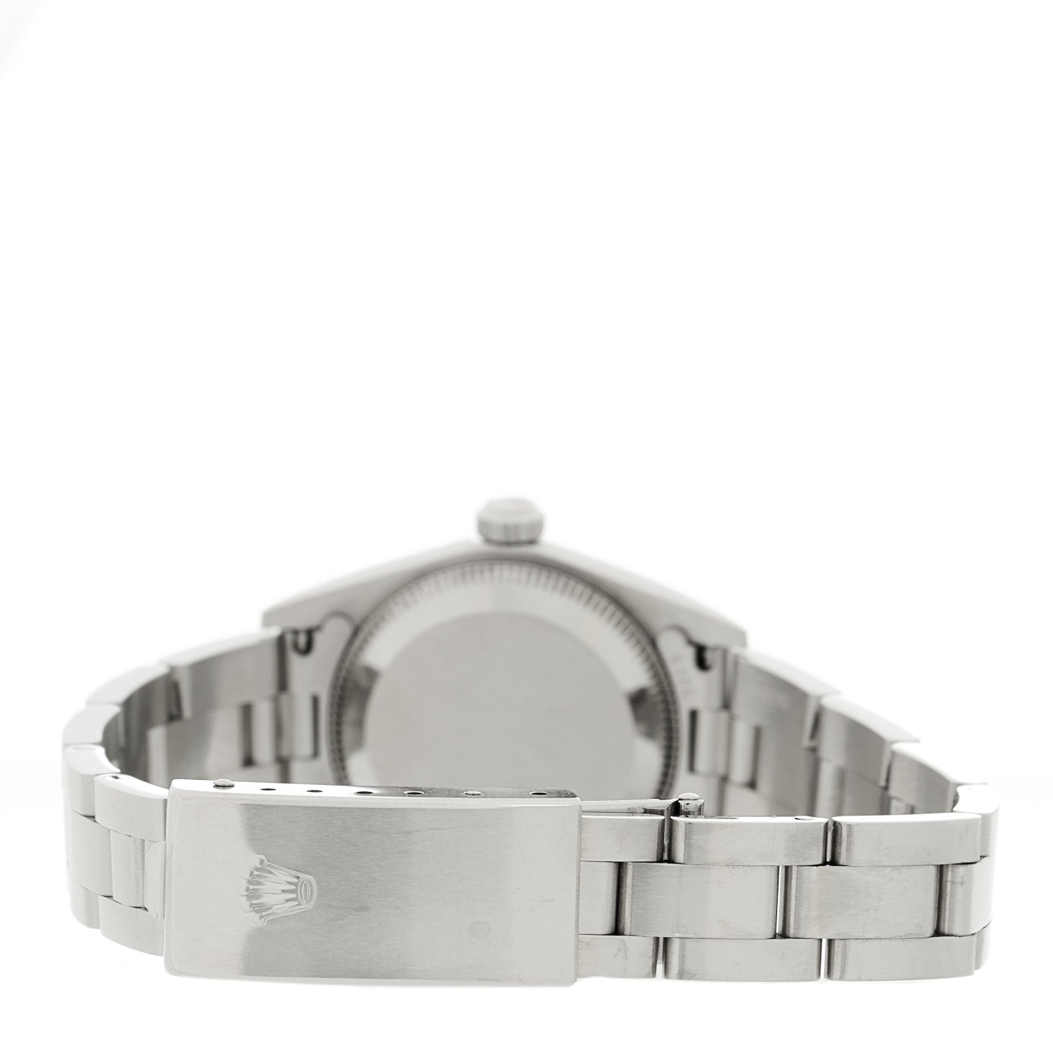 Rolex Stainless Steel 24mm Oyster Perpetual Watch Silver 76080 3 of 4