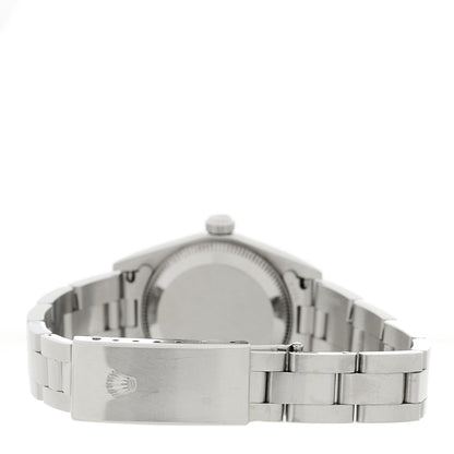 Rolex Stainless Steel 24mm Oyster Perpetual Watch Silver 76080 3 of 4