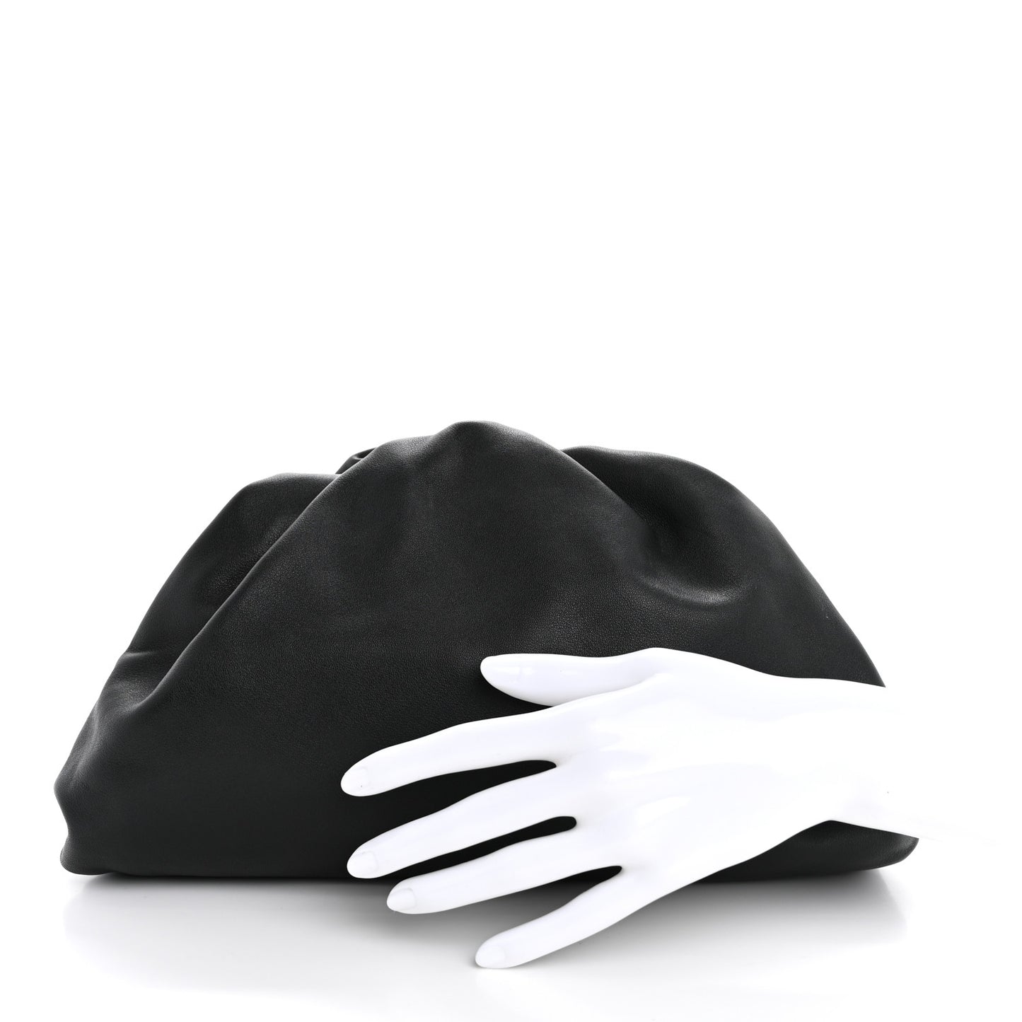 Smooth Butter Calf Teen Pouch Black