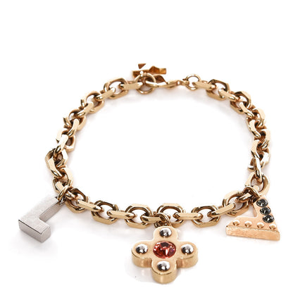 Louis Vuitton Love Letters Timeless Bracelet Gold Multicolor 1 of 4
