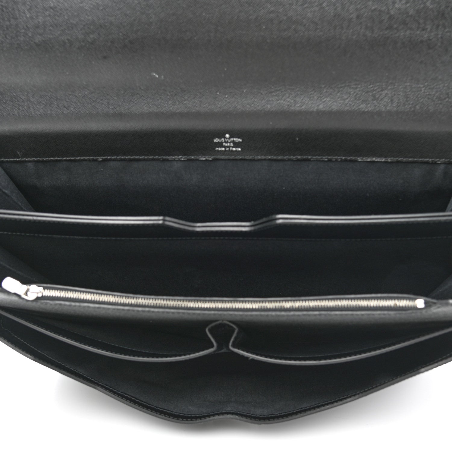 Louis Vuitton Taiga Neo Robusto 2 Compartment Briefcase Black 5 of 13