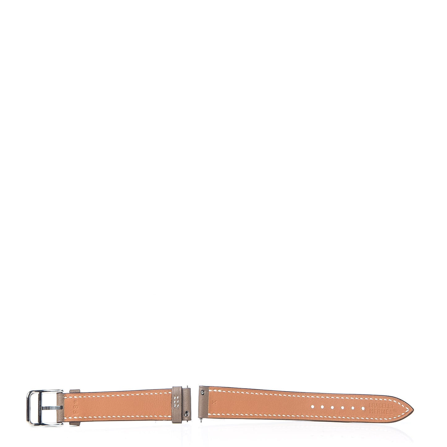 Swift Heure H PM Watch Strap Etoupe