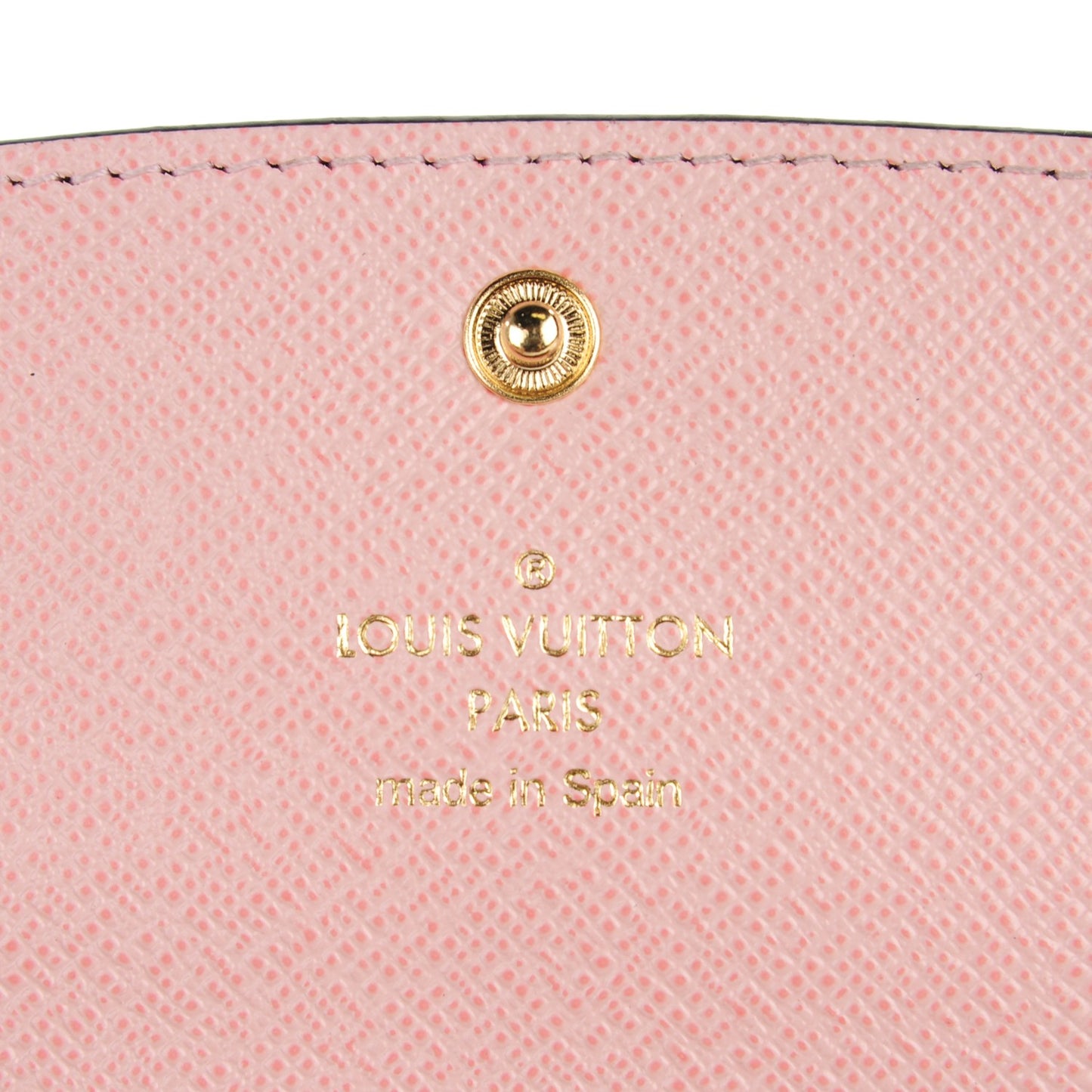 Monogram Emilie Wallet Rose Ballerine