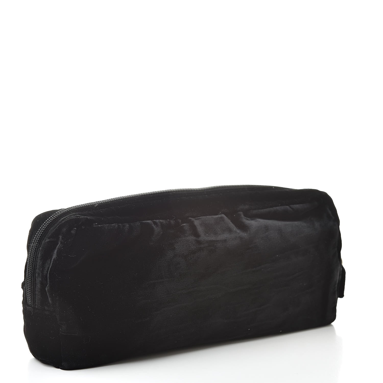 Prada Velvet Cosmetic Pouch Black 3 of 9