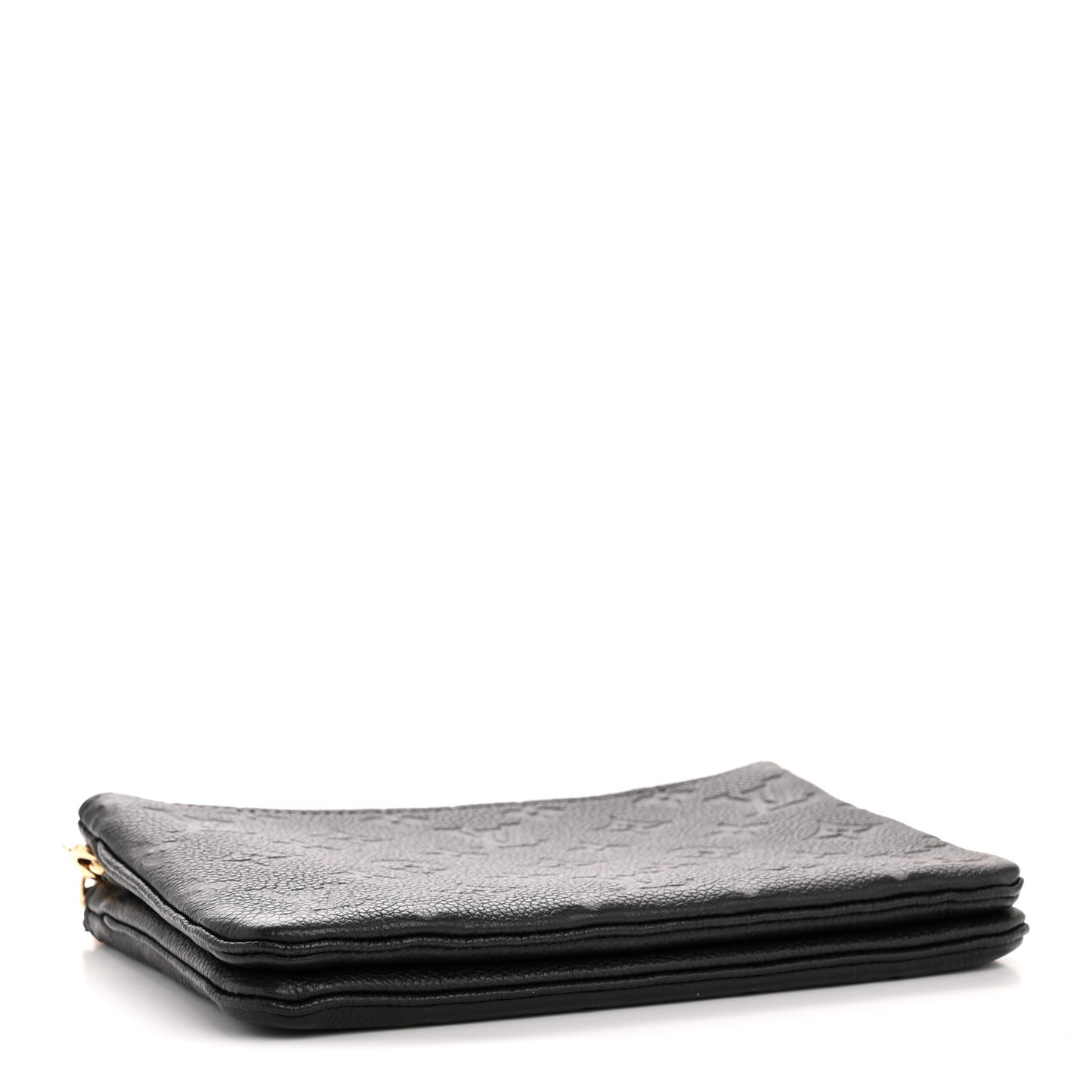 Empreinte Double Zip Pochette Black
