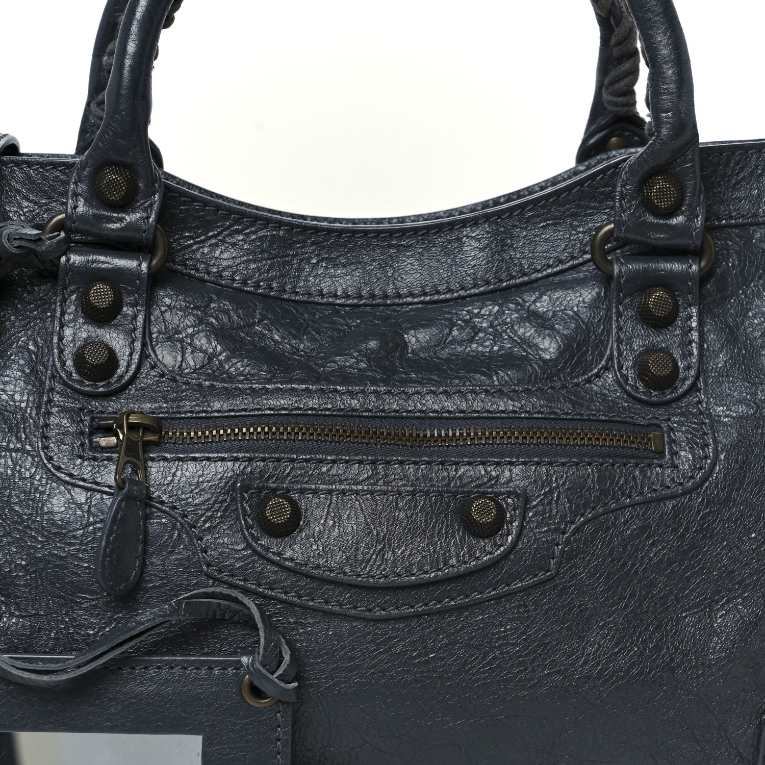 Balenciaga Agneau Giant 12 Gunmetal Hardware City Gris Fossile 8 of 10