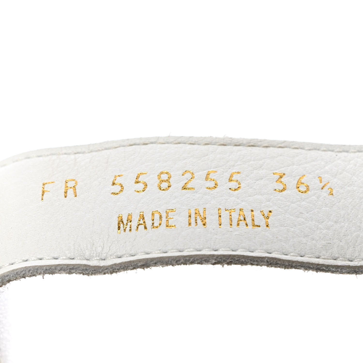 Saint Laurent Calfskin Perforated Womens SL24 Sneakers 36.5 White 6 of 9