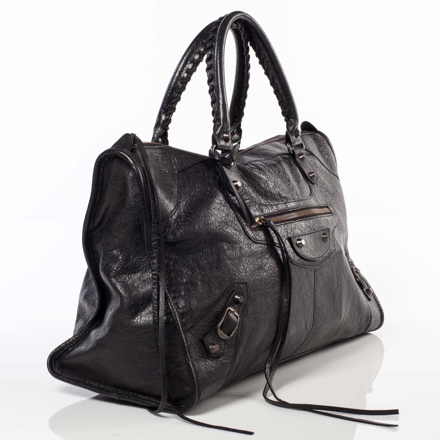 Balenciaga Agneau Work Black 3 of 10
