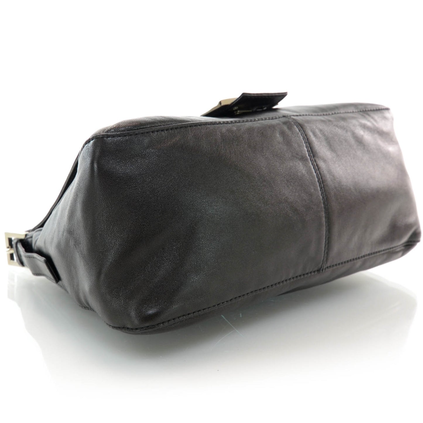 Leather Mama Baguette Black
