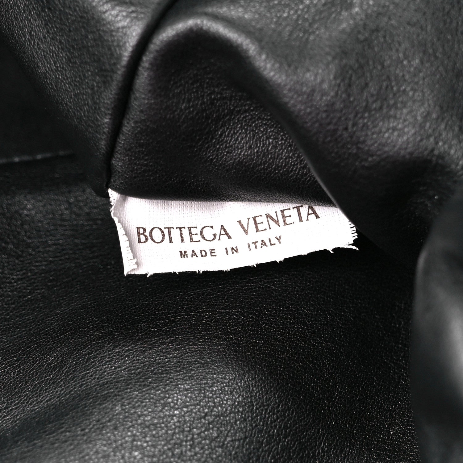 Bottega Veneta Smooth Butter Calf Teen Pouch Black 7 of 11