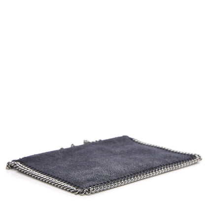 Stella McCartney Shaggy Deer Falabella Clutch Navy 4 of 8