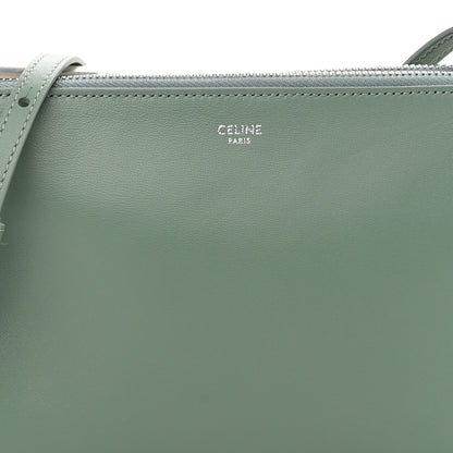 Celine Lambskin Small Trio Crossbody Bag Celadon 9 of 11