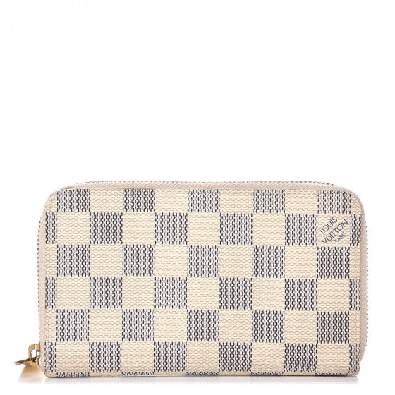 Louis Vuitton Damier Azur Compact Zippy Wallet 1 of 9