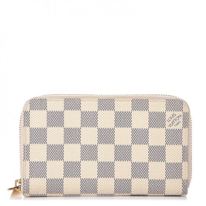 Louis Vuitton Damier Azur Compact Zippy Wallet 1 of 9