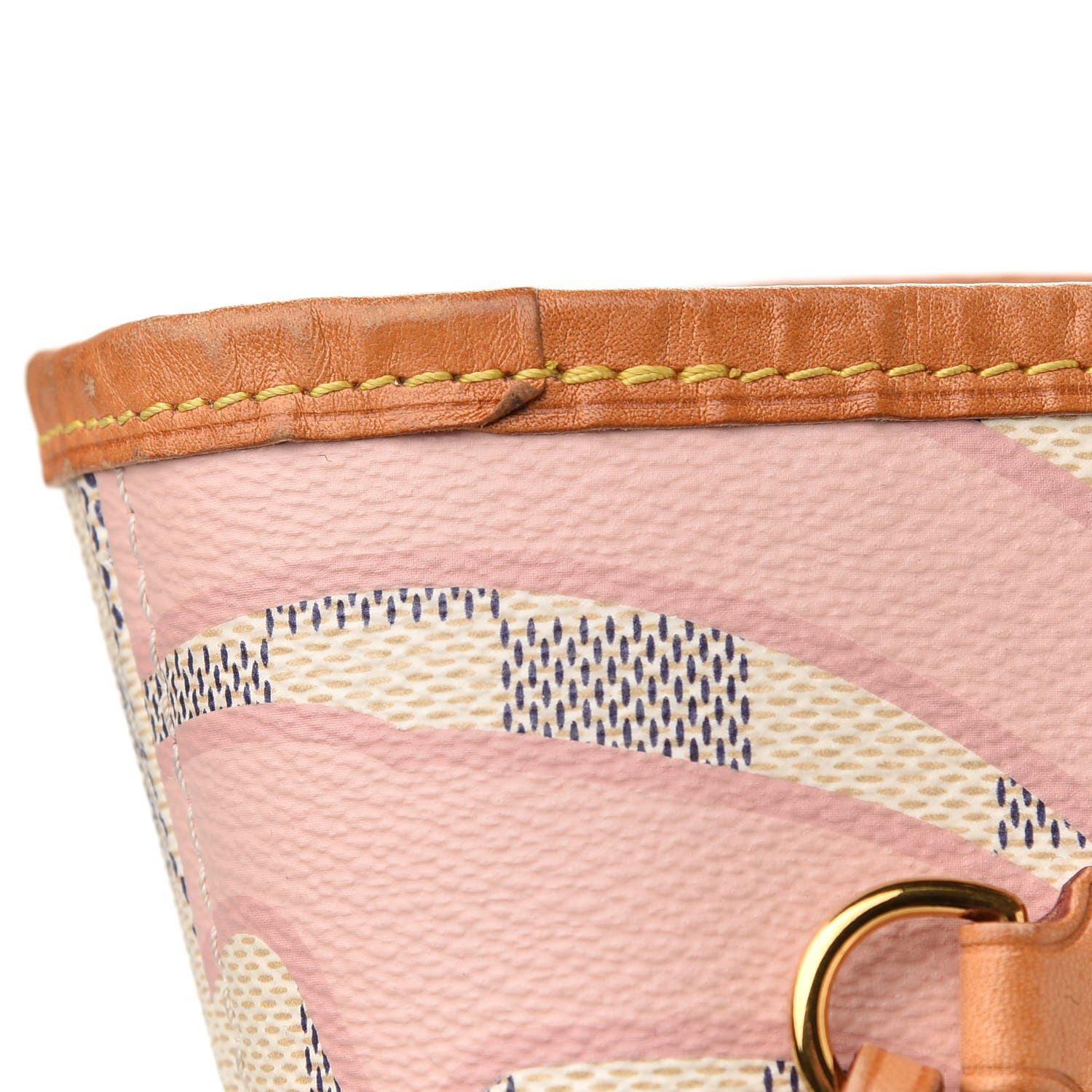 Louis Vuitton Damier Azur Tahitienne Neverfull MM 11 of 13