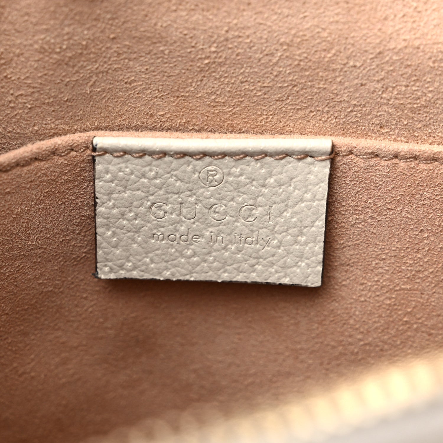 Gucci GG Supreme Monogram Textured Dollar Calfskin Web Small Ophidia Tote Bag Beige Ebony Mystic White 6 of 10