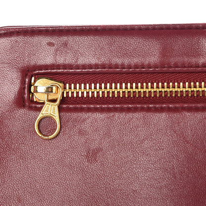 Chanel Lambskin CC Wristlet Red 9 of 11