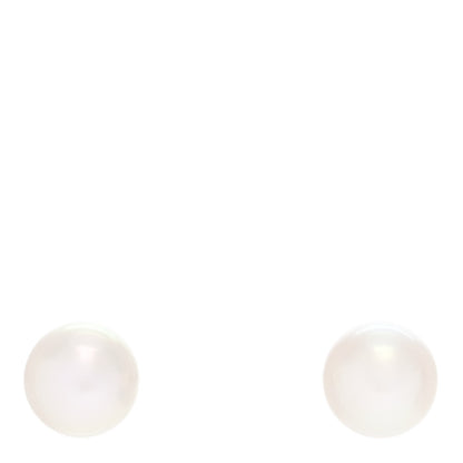 Mikimoto 18K White Gold Akoya Pearl 7.5-8mm Stud Earrings 1 of 5