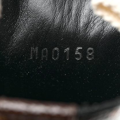 Louis Vuitton Patent Calfskin Monogram Star Trail Chelsea Ankle Boots 36 Black 6 of 8