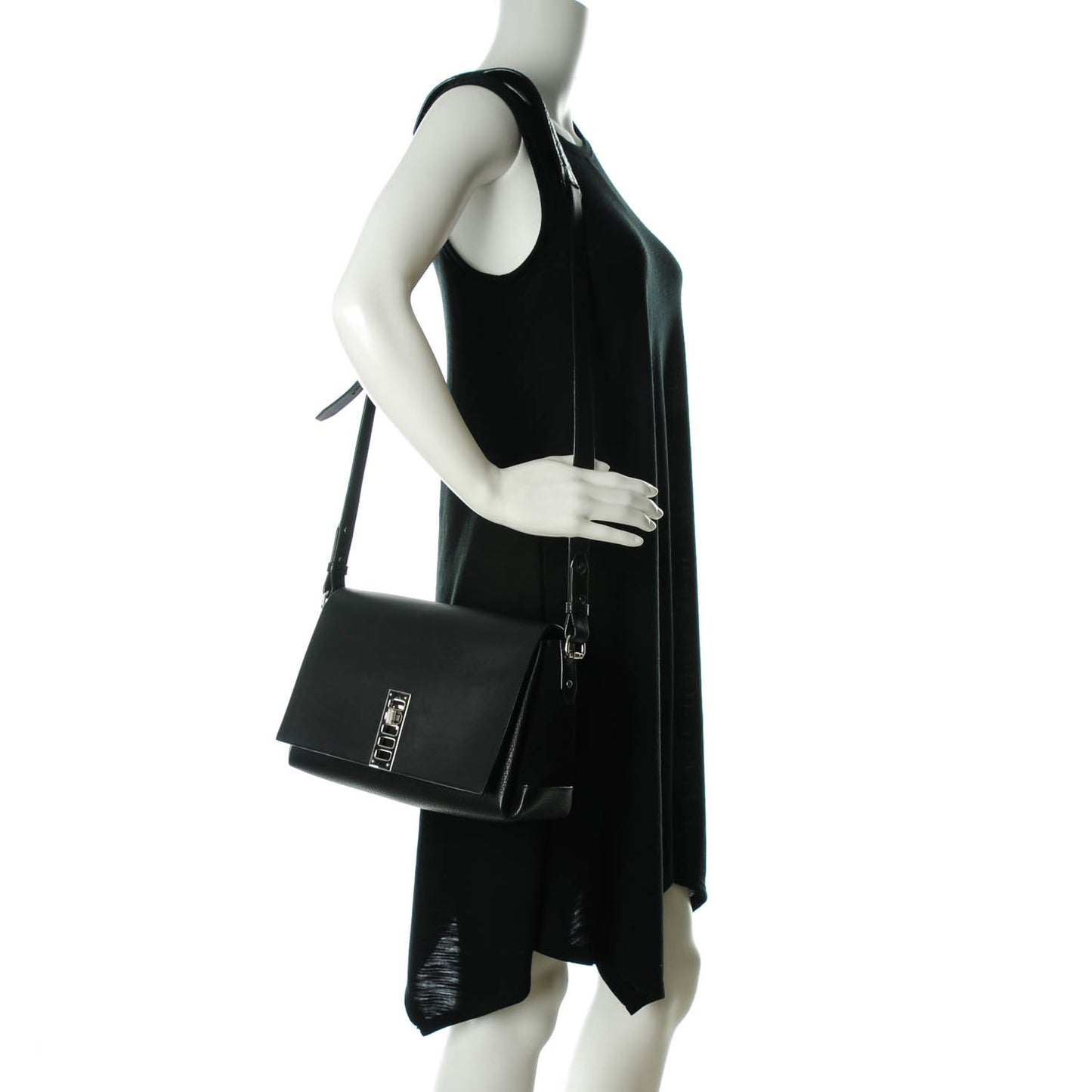 Calfskin PS Elliot Crossbody Black