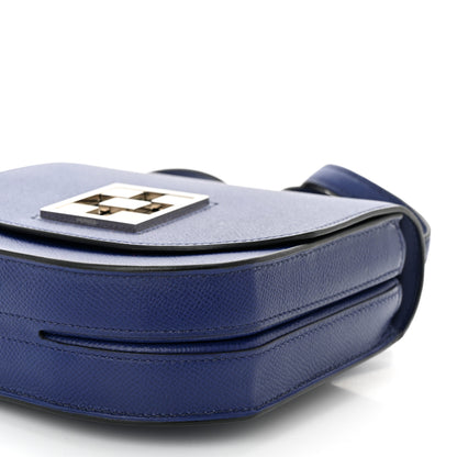 Hermes Epsom Mosaique Au 24-17 Bleu Encre 10 of 11