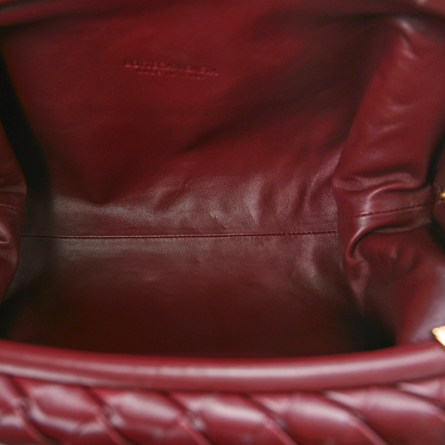 Bottega Veneta Nappa Intrecciato Teen The Lauren 1980 Clutch With Chain Barolo 5 of 8