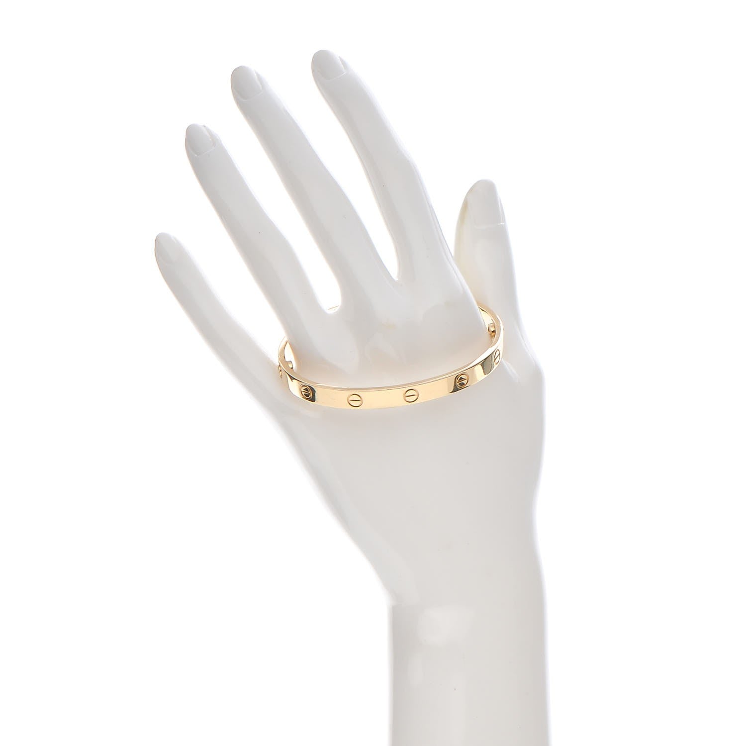 Cartier 18K Yellow Gold LOVE Bracelet 18 2 of 7