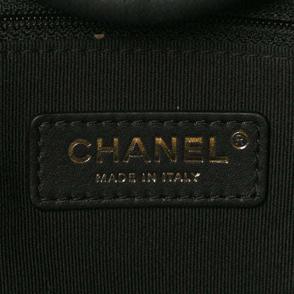 Chanel Tweed Medium Deauville Tote Black White Multicolor 7 of 10