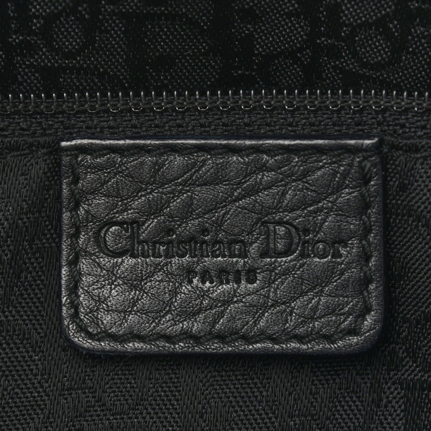 Calfskin Logo Charms Boston Black