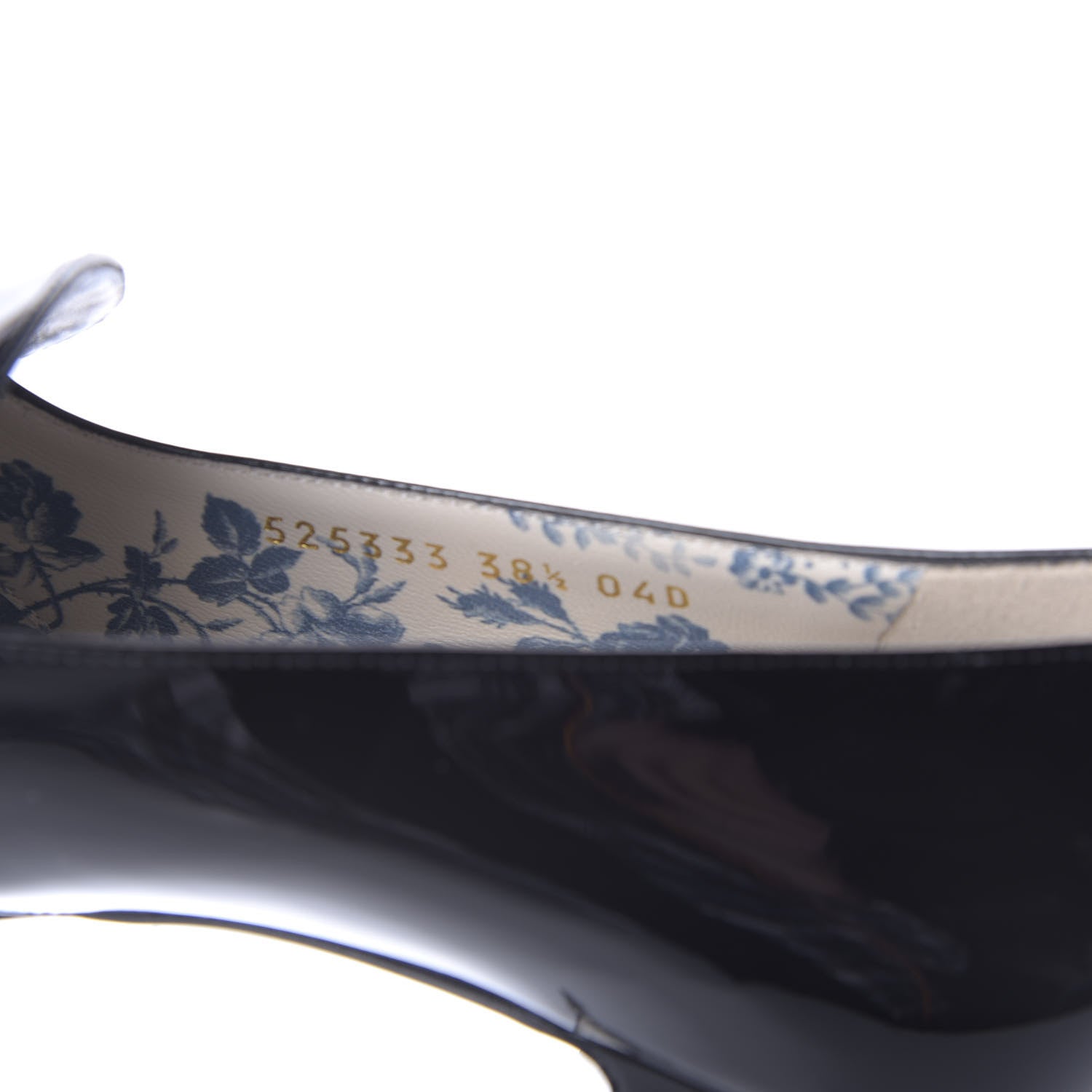 Gucci Vernice GG Victoire 55mm Loafer Pumps 38.5 Black 9 of 11