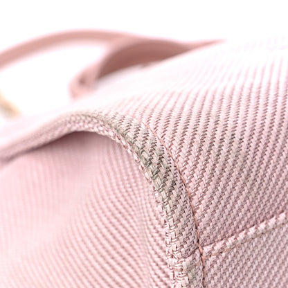 Chanel Mixed Fibers Calfskin Medium Deauville Tote Rose Pink 8 of 14