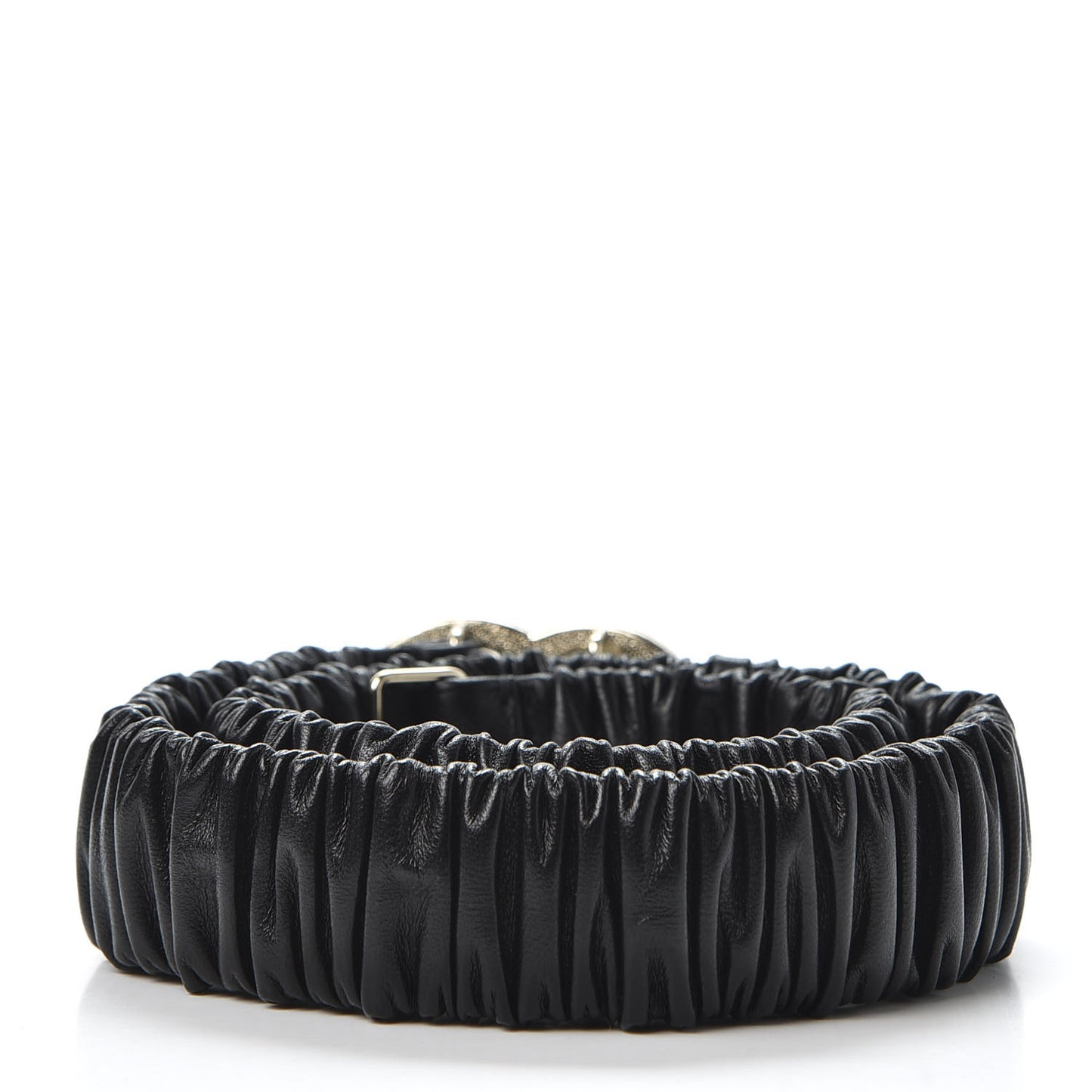 Lambskin Crystal CC Belt 75 30 Black