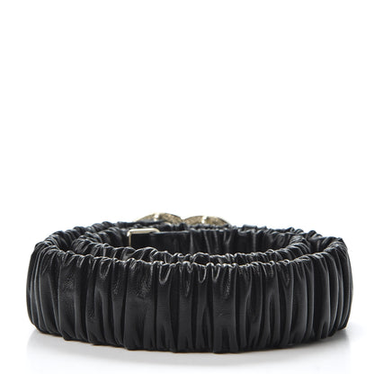 Chanel Lambskin Crystal CC Belt 75 30 Black 2 of 4