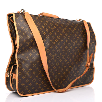 Louis Vuitton Monogram Garment Bag 3 Hangers 2 of 9